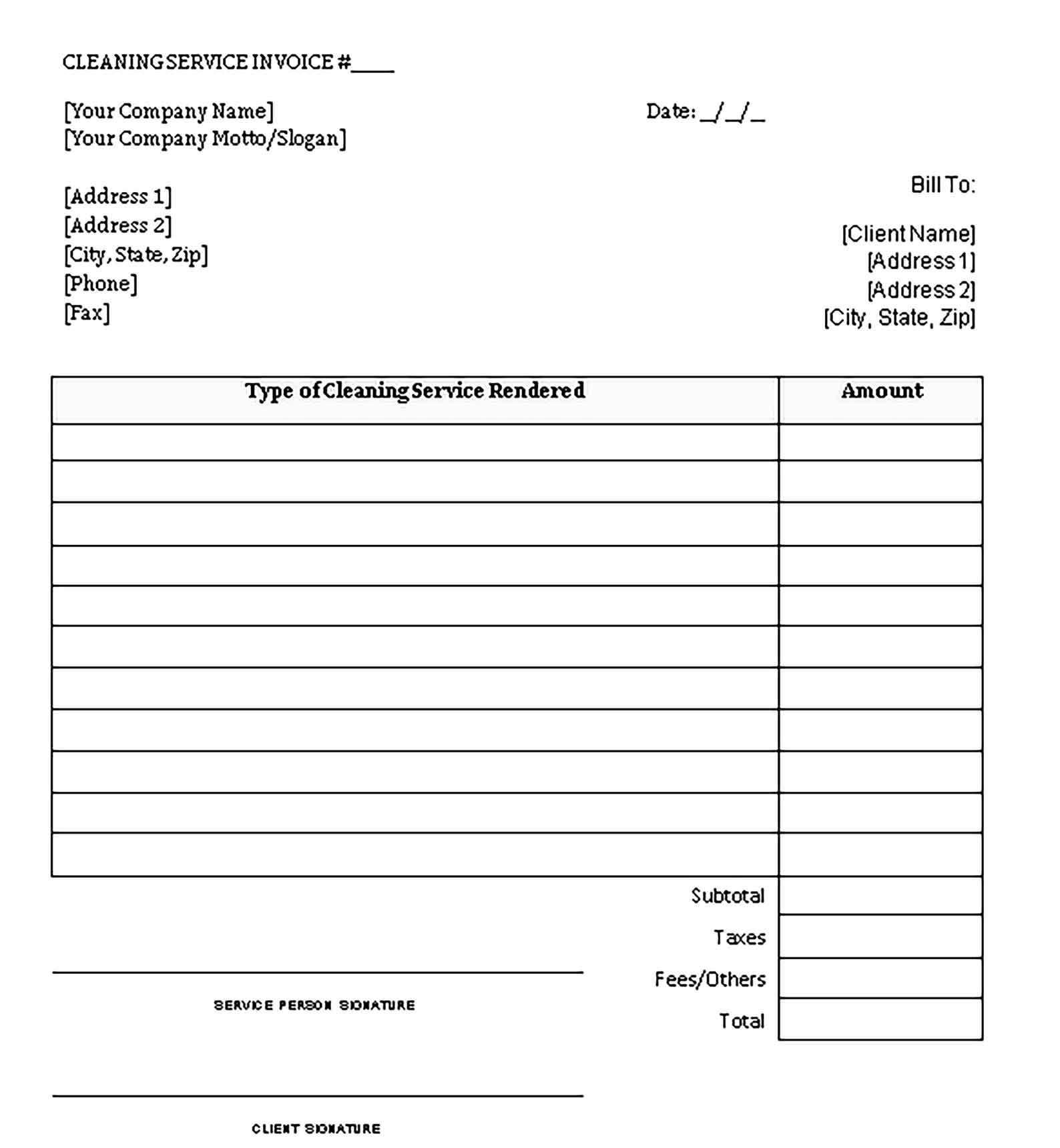1-printable-cleaning-invoice-template